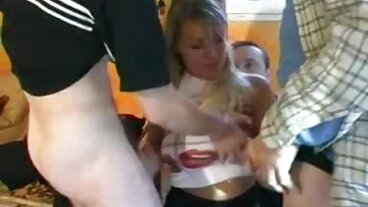Nasty-ass onanerande damer Cumswappin' styvdöttrar